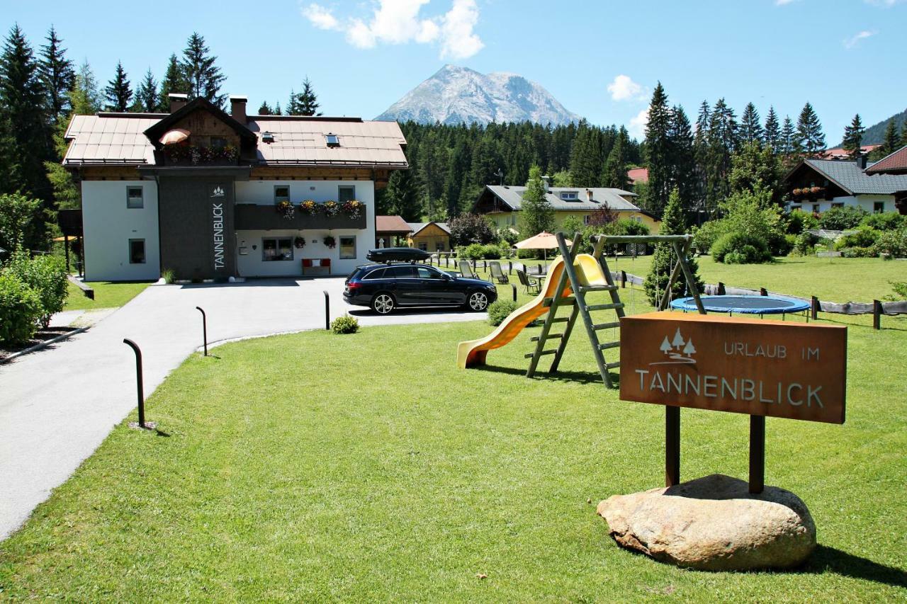 Ferienhaus Tannenblick Leutasch Extérieur photo