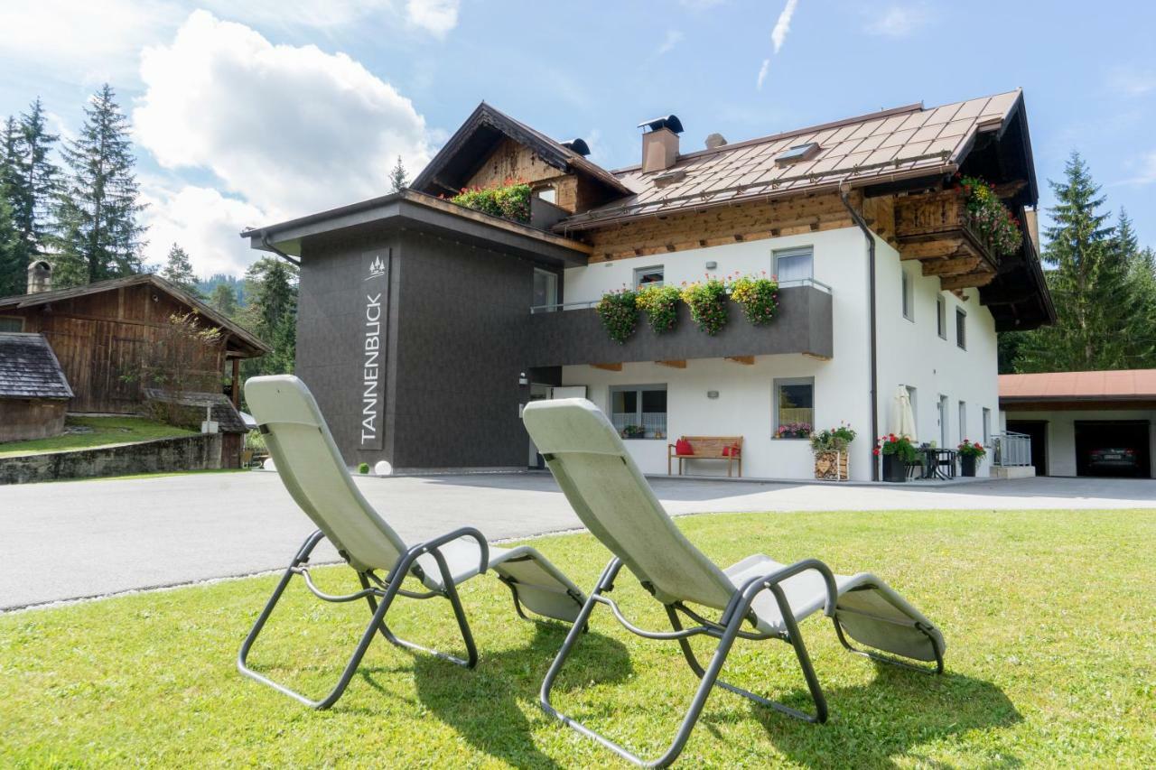 Ferienhaus Tannenblick Leutasch Extérieur photo